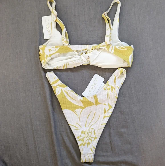 L*Space Bella Cabana Bikini Set Havana Blooms